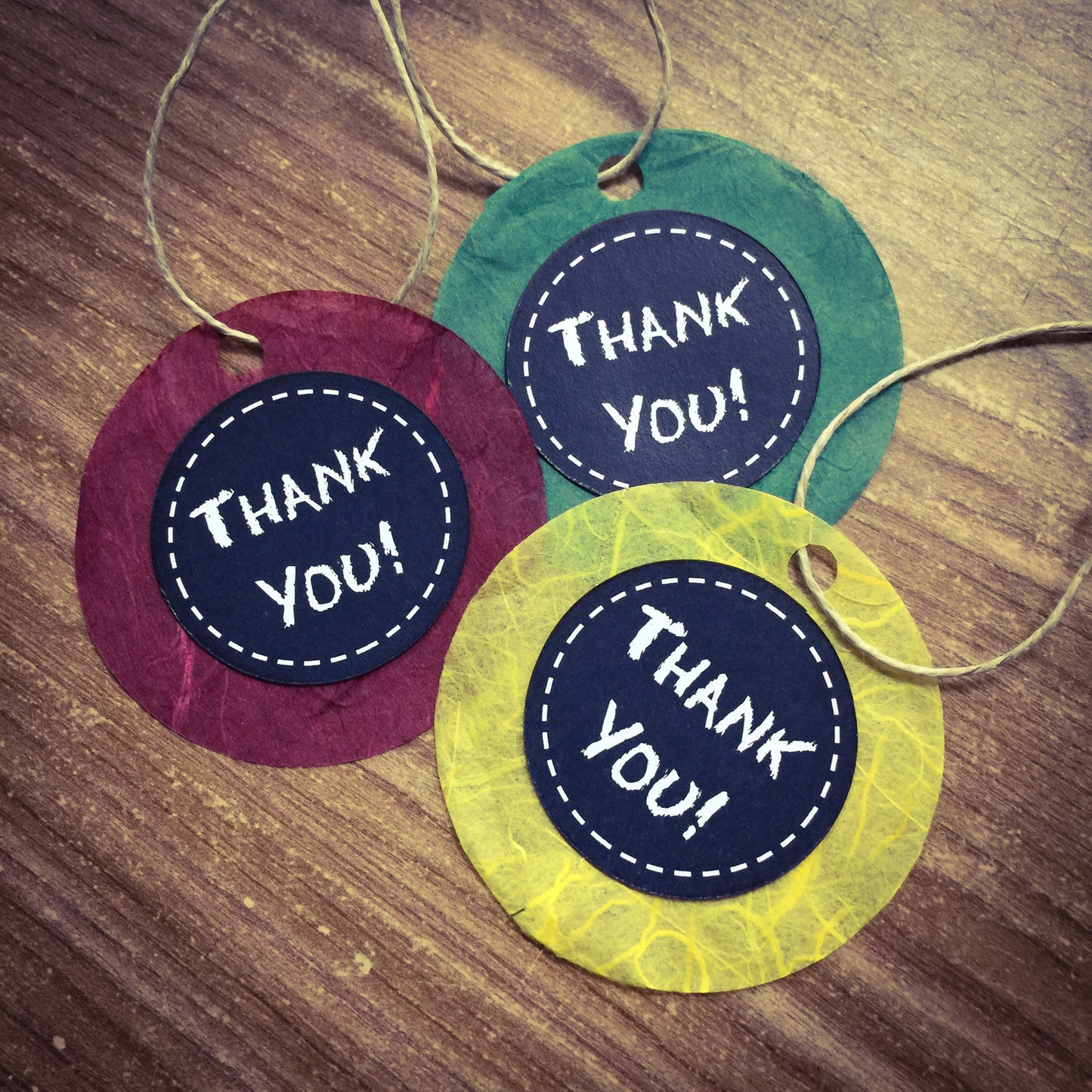 Free Printable - Chalkboard Thank You Tags