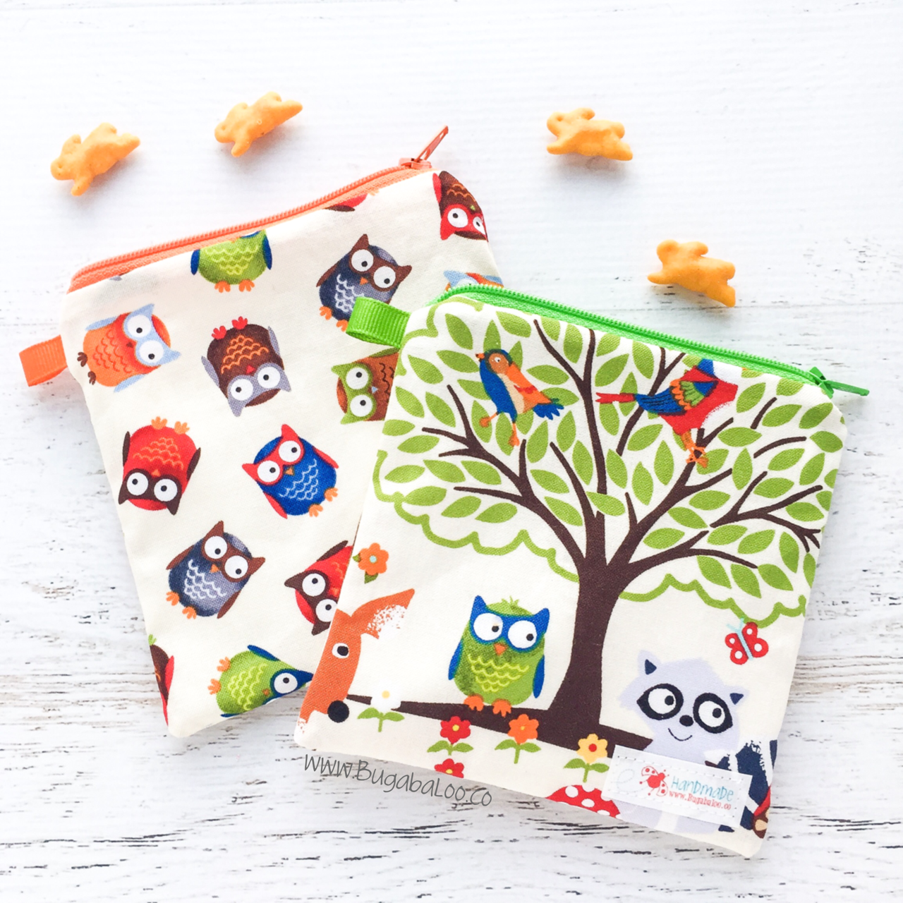 Woodland Friends Medium Snack Bag Gift Set