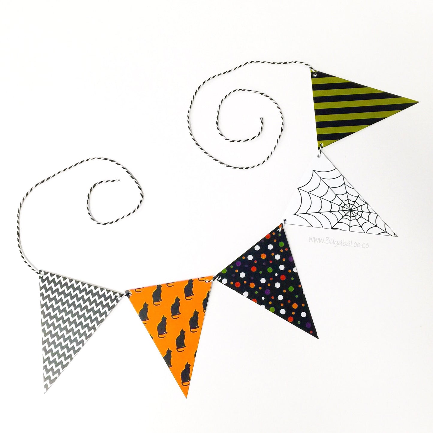Free Printable - Halloween Mini-Bunting