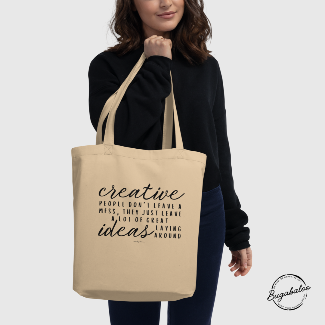 Creative People Eco-Friendly Cotton Tote Bag
