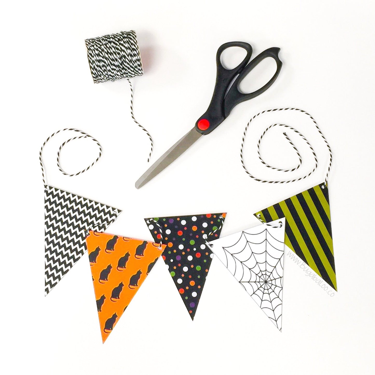 Free Printable - Halloween Mini-Bunting