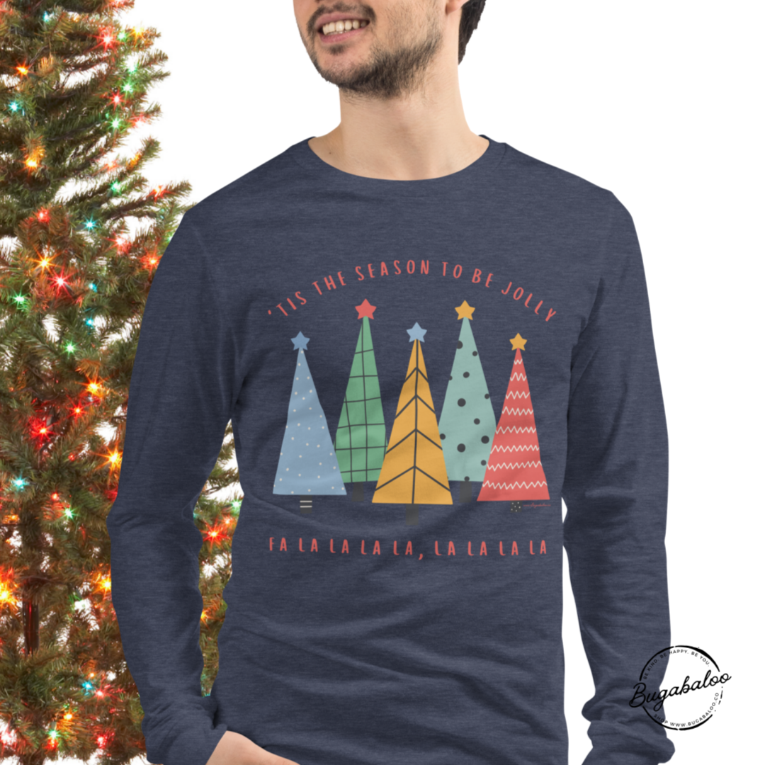 'Tis the Season Christmas Unisex Long Sleeve Tee