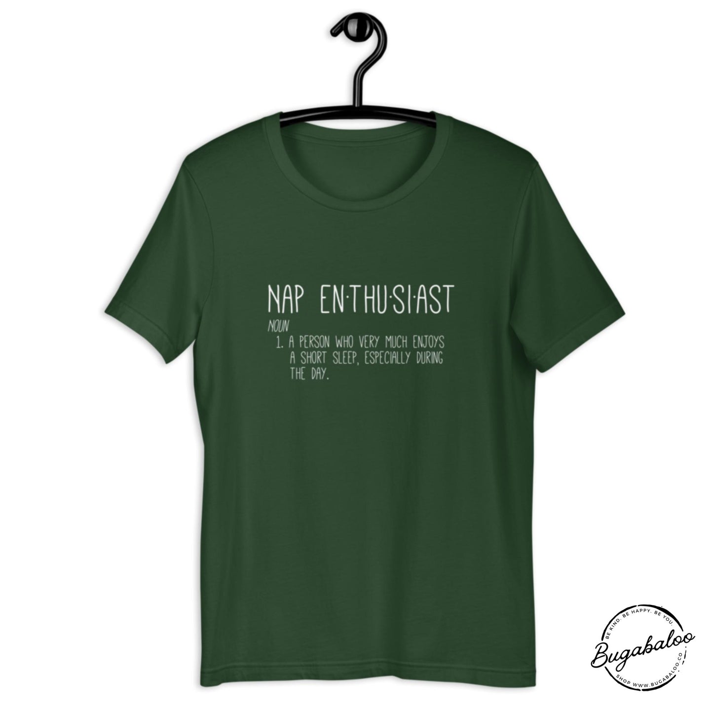 Nap Enthusiast Short Sleeve Unisex t-shirt
