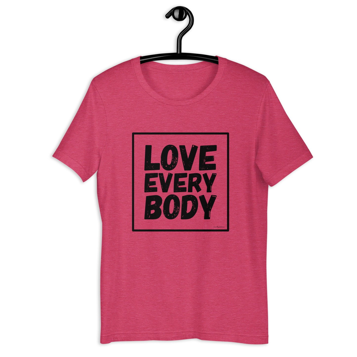 Love Every Body Unisex t-shirt